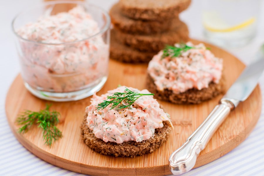 rillette de saumon
