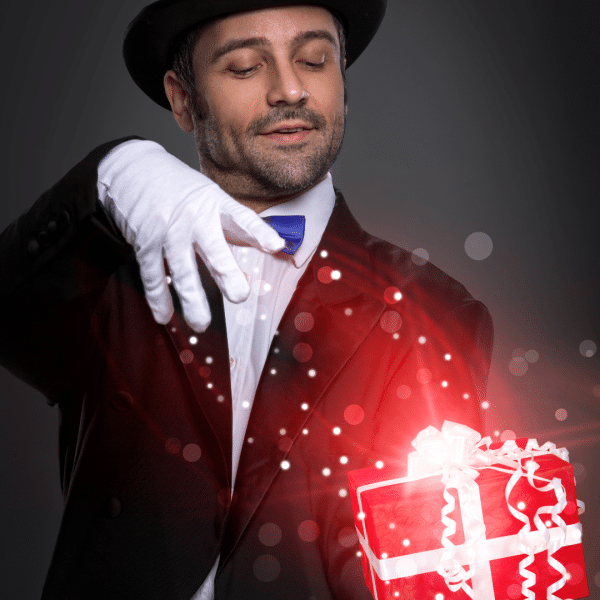 spectacle noel magicien Bordeaux